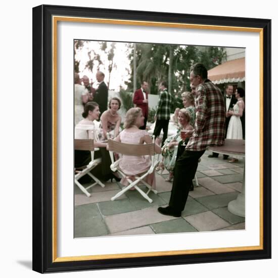 Plaid Dinner Jackets for Men-Nina Leen-Framed Photographic Print