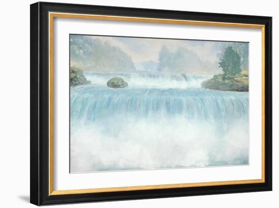 Plain Air Waterfall-Arnie Fisk-Framed Art Print