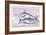 Plain Bonito and Swordfish-Robert Hamilton-Framed Art Print