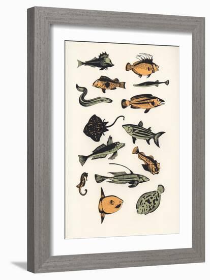 Plain Fish, 2015-Eliza Southwood-Framed Giclee Print