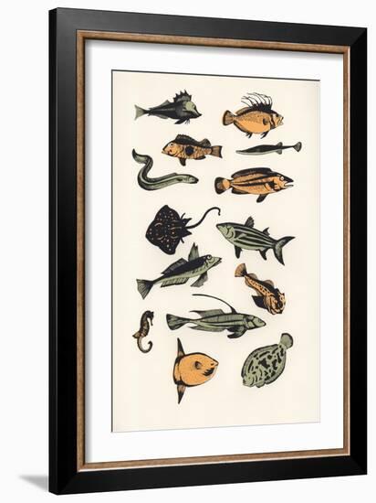Plain Fish, 2015-Eliza Southwood-Framed Giclee Print