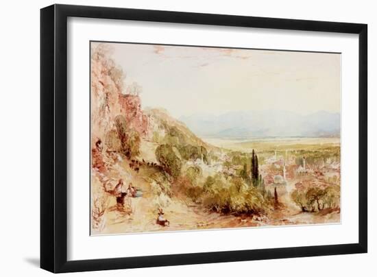 Plain of Meander, Asia Minor-Thomas Allom-Framed Giclee Print