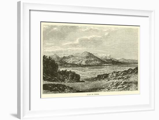 Plain of Thebes-null-Framed Giclee Print