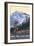 Plain, Washington - Mountain Hiker-Lantern Press-Framed Art Print