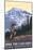 Plain, Washington - Mountain Hiker-Lantern Press-Mounted Art Print