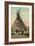 Plains Indians Tepee-null-Framed Art Print