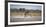 Plains Zebras, Equus Quagga, Fighting, with an Elephant in the Background-Alex Saberi-Framed Photographic Print