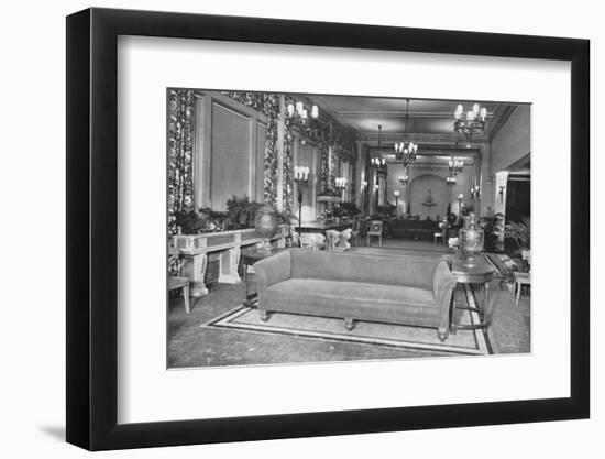 Plaisance on the balcony level, the California Theatre, San Francisco, California, 1922-null-Framed Photographic Print