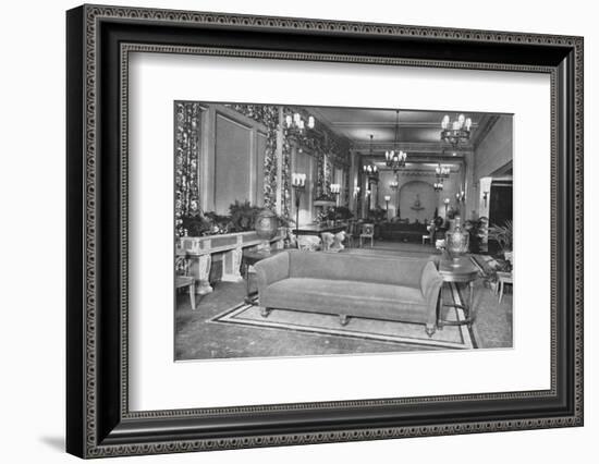 Plaisance on the balcony level, the California Theatre, San Francisco, California, 1922-null-Framed Photographic Print