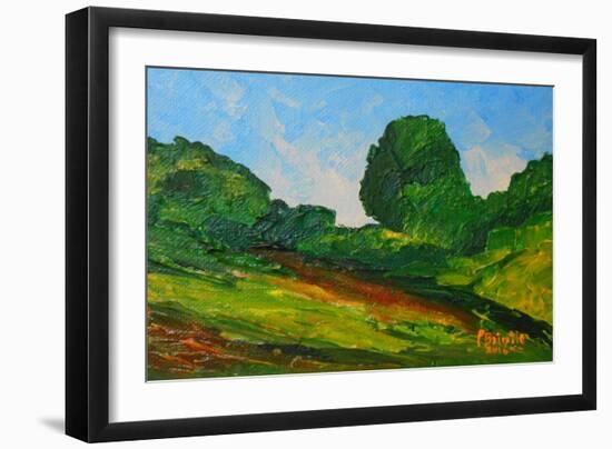 Plaisance Surrounding, 2016-Patricia Brintle-Framed Giclee Print