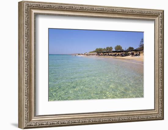 Plaka Beach, Naxos Island, Cyclades Group, Greek Islands, Greece-Richard Maschmeyer-Framed Photographic Print