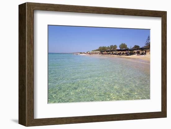 Plaka Beach, Naxos Island, Cyclades Group, Greek Islands, Greece-Richard Maschmeyer-Framed Photographic Print