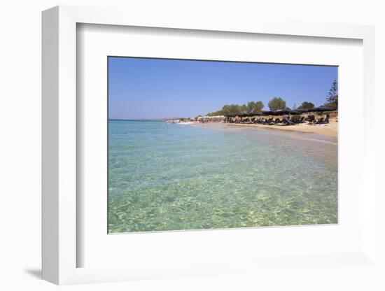 Plaka Beach, Naxos Island, Cyclades Group, Greek Islands, Greece-Richard Maschmeyer-Framed Photographic Print