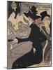 Plakat Divan Japonais, 75 Rue Des Martyres-Henri de Toulouse-Lautrec-Mounted Giclee Print