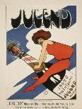 Title of the Magazine Jugend 1897-Plakatkunst-Framed Giclee Print
