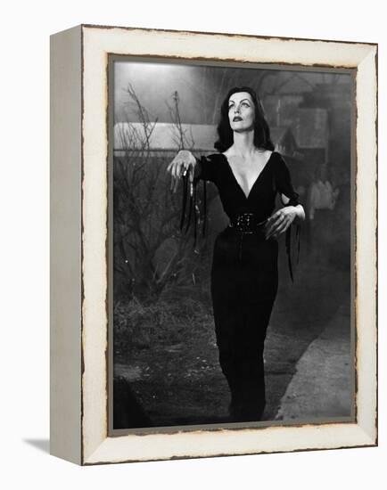 Plan 9 From Outer Space, Vampira, 1959-null-Framed Stretched Canvas