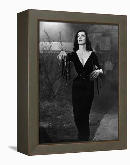 Plan 9 From Outer Space, Vampira, 1959-null-Framed Stretched Canvas