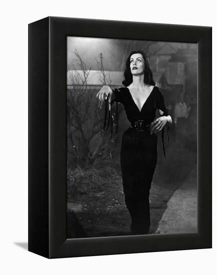 Plan 9 From Outer Space, Vampira, 1959-null-Framed Stretched Canvas