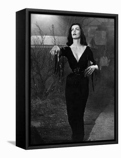 Plan 9 From Outer Space, Vampira, 1959-null-Framed Stretched Canvas