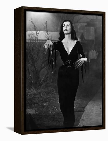 Plan 9 From Outer Space, Vampira, 1959-null-Framed Stretched Canvas