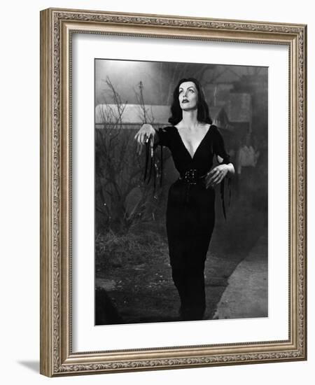 Plan 9 From Outer Space, Vampira, 1959-null-Framed Photo