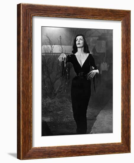 Plan 9 From Outer Space, Vampira, 1959-null-Framed Photo