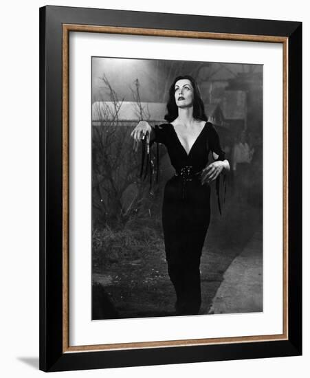 Plan 9 From Outer Space, Vampira, 1959-null-Framed Photo