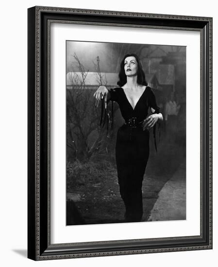 Plan 9 From Outer Space, Vampira, 1959-null-Framed Photo