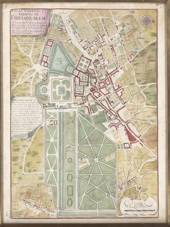 Plan d'ensemble de Fontainebleau