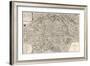 Plan de la Ville de Paris, 1715-Nicolas De Fer-Framed Giclee Print