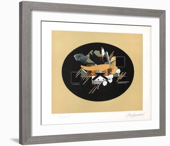 Plan Iii-Alain Le Yaouanc-Framed Limited Edition