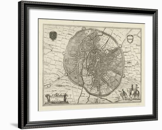 Plan of Leuven, 1581-Jan Luyken-Framed Giclee Print