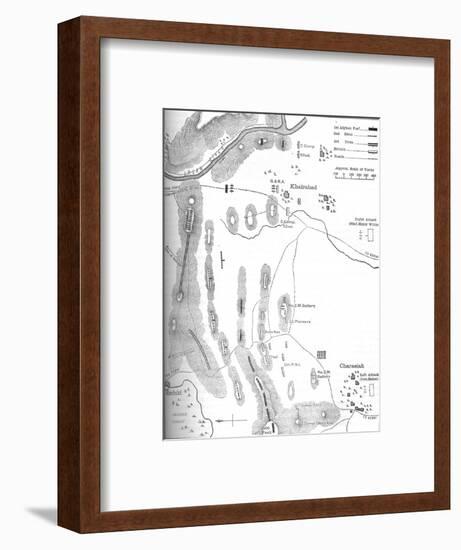 'Plan of the Battle of Charasiah, (Oct. 6, 1979)', c1880-Unknown-Framed Giclee Print