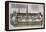 Plan of the Circus Maximus Engraving-Nicolas Beautrizet-Framed Premier Image Canvas