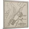Plan of the Defence of Rorke's Drift-English School-Mounted Giclee Print