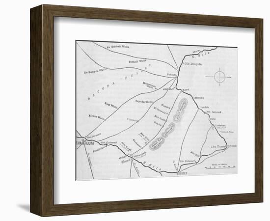 'Plan of the Theatre of War in the Second Soudan Campaign', c1881-85-Unknown-Framed Giclee Print