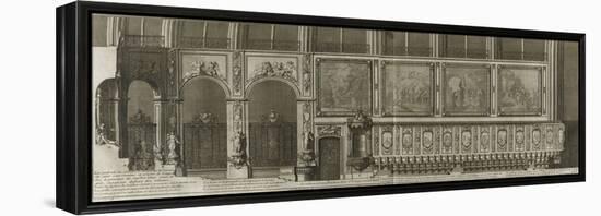 Planche 228 : Elévation du côté droit du choeur de Notre-Dame de Paris-Jacques-François Blondel-Framed Premier Image Canvas