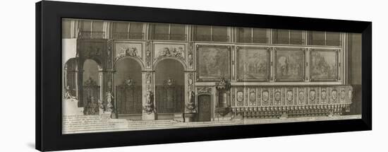 Planche 228 : Elévation du côté droit du choeur de Notre-Dame de Paris-Jacques-François Blondel-Framed Giclee Print