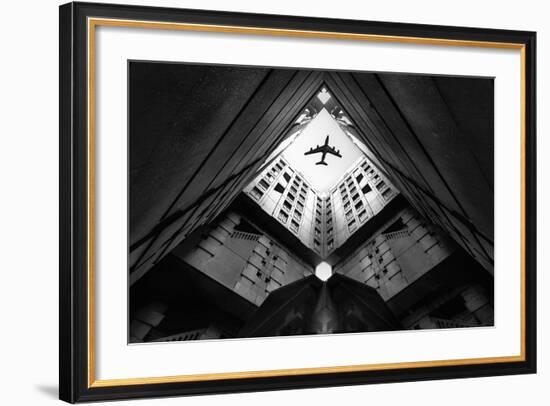 Plane City-Correy Christophe-Framed Photographic Print