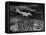 Plane Flying over a City from a Story Concerning United Airlines-Carl Mydans-Framed Premier Image Canvas