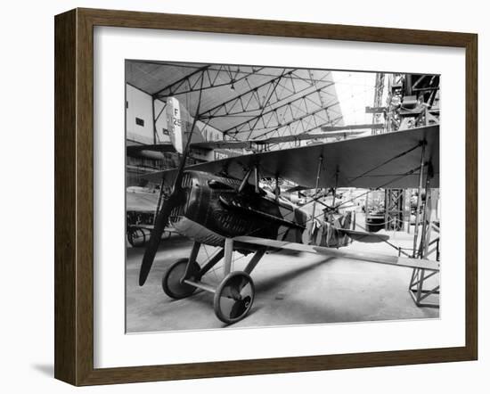 Plane of Storks Squadron, France, 1st World War-null-Framed Photo