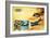 Planes of the Confederate Air Force-Gerry Wood-Framed Giclee Print