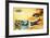 Planes of the Confederate Air Force-Gerry Wood-Framed Giclee Print