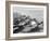 Planes Starting Motors on Flight Deck of Aircraft Carrier "Enterprise"-Peter Stackpole-Framed Photographic Print