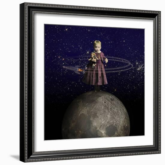 Planet Baby-J Hovenstine Studios-Framed Giclee Print