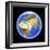 Planet Earth Floating in Space-Matthias Kulka-Framed Giclee Print