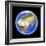 Planet Earth Floating in Space-Matthias Kulka-Framed Giclee Print