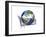 Planet Earth Inside Supermarket Trolley-null-Framed Art Print