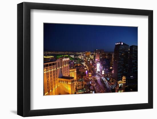 Planet Hollywood, Casinos and Hotels, the Strip, Las Vegas, Nevada-David Wall-Framed Photographic Print