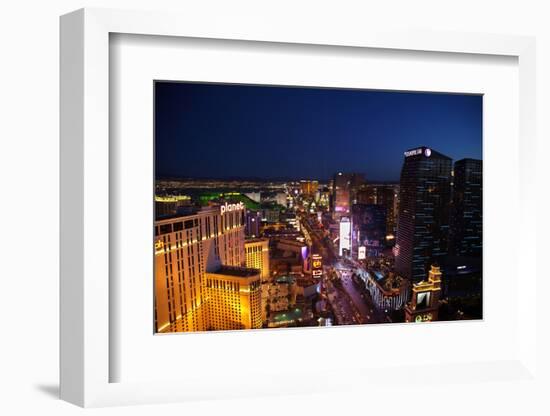 Planet Hollywood, Casinos and Hotels, the Strip, Las Vegas, Nevada-David Wall-Framed Photographic Print